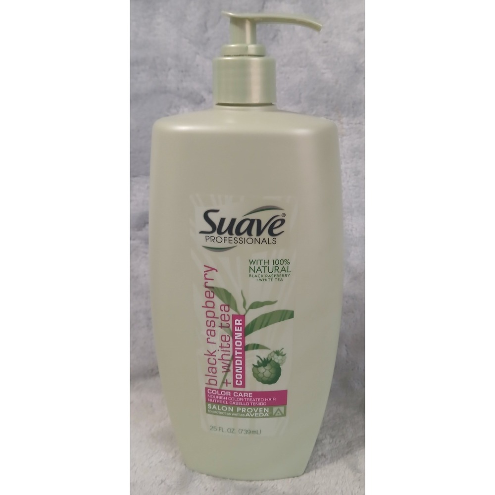 Suave Professionals Black Raspberry White Tea Color Care Conditioner 25oz Pump